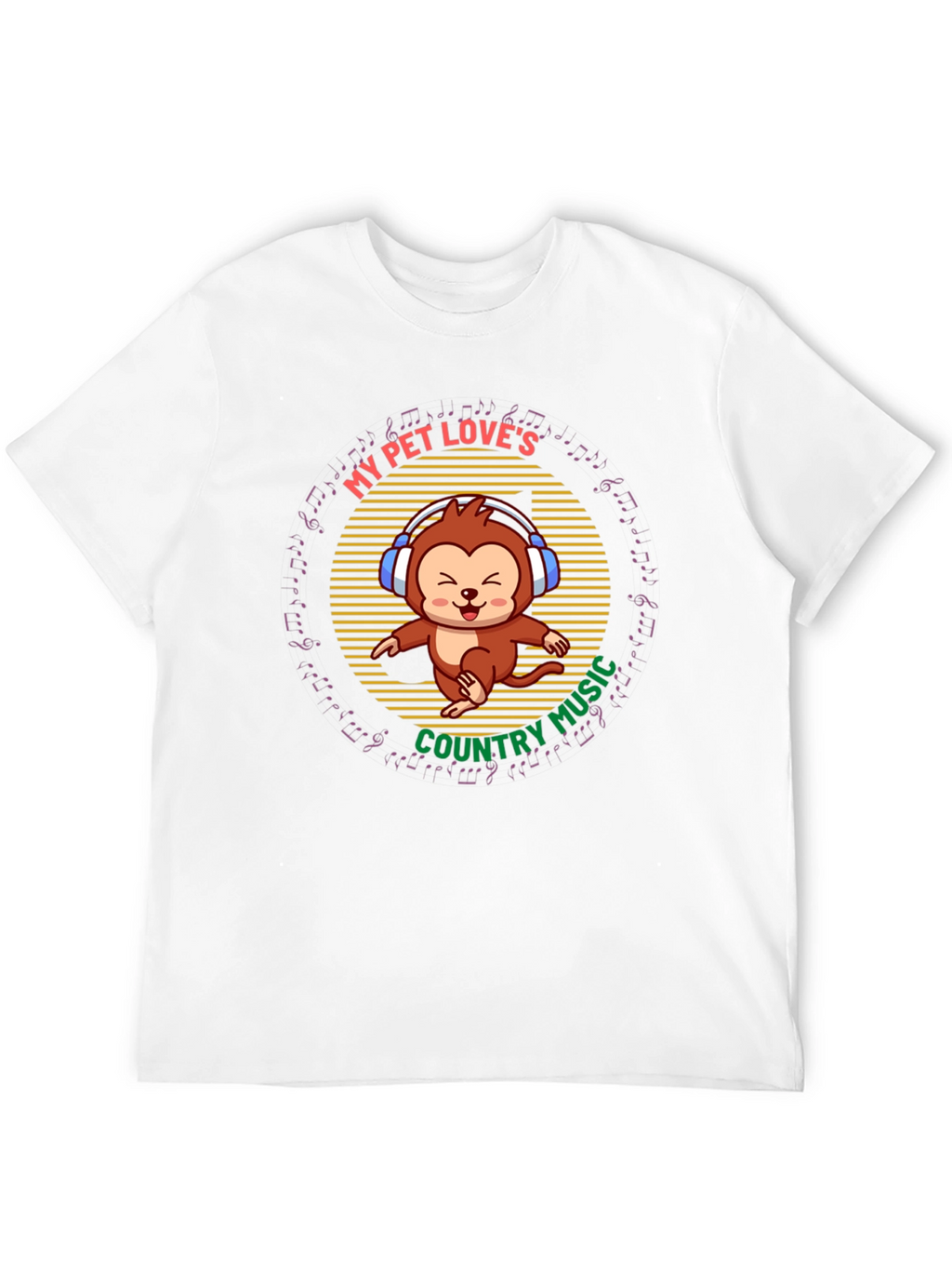 My Pet Loves Country Music Tee