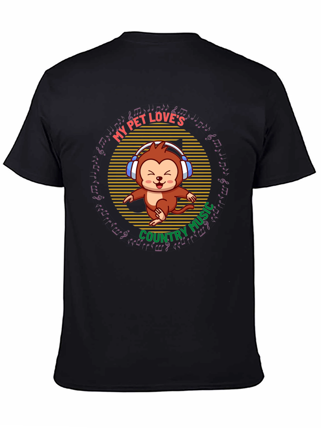 My Pet Loves Country Music Tee