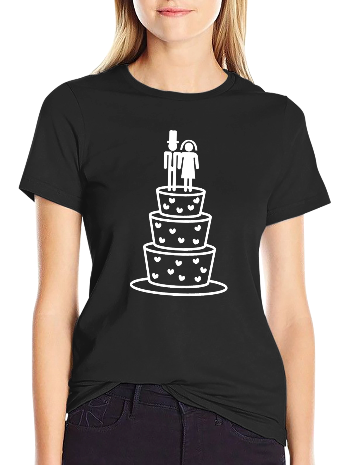 Wedding Cake Tee: Love & Celebration Style
