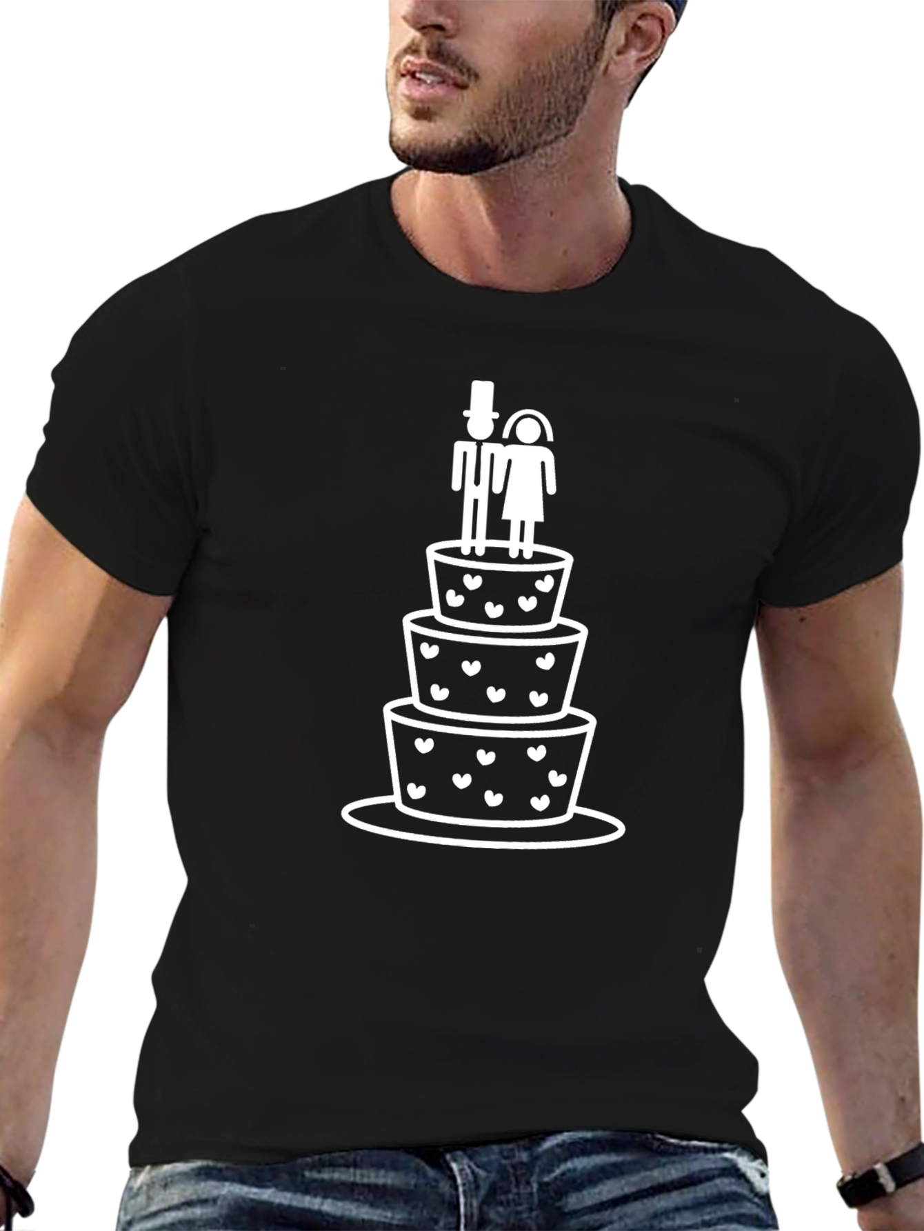 Wedding Cake Tee: Love & Celebration Style