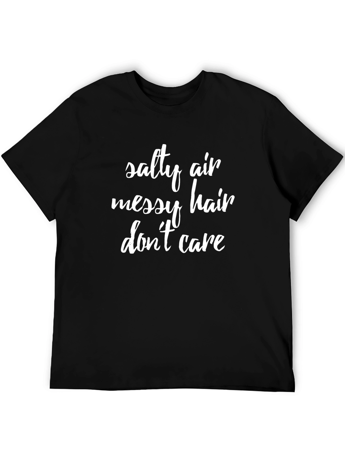 Salty Air Messy Hair T-Shirt - Casual Comfort