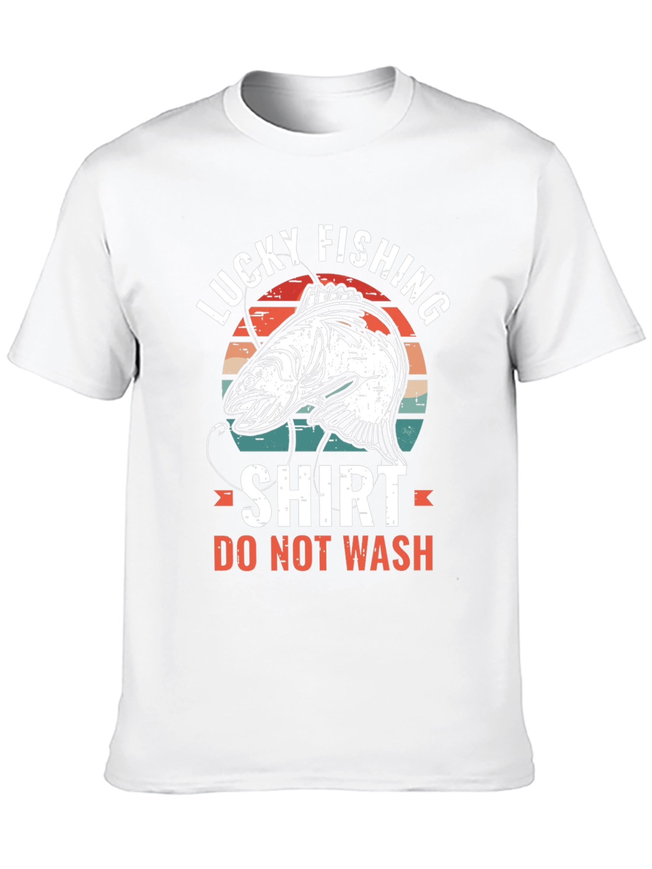 Lucky Fishing Shirt - Novelty Graphic Tee