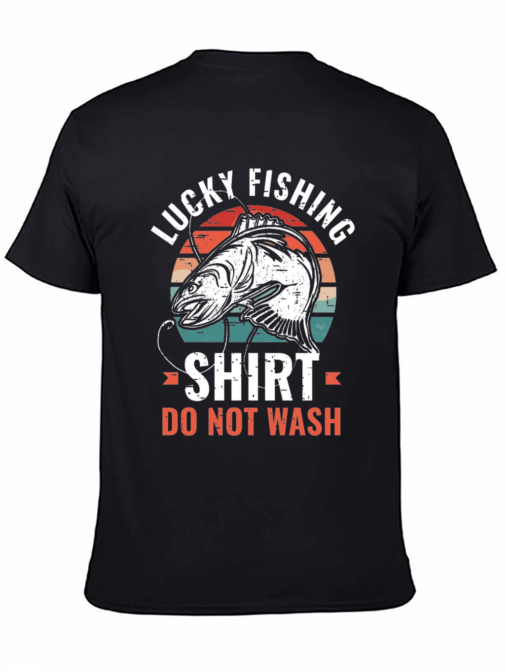Lucky Fishing Shirt - Novelty Graphic Tee