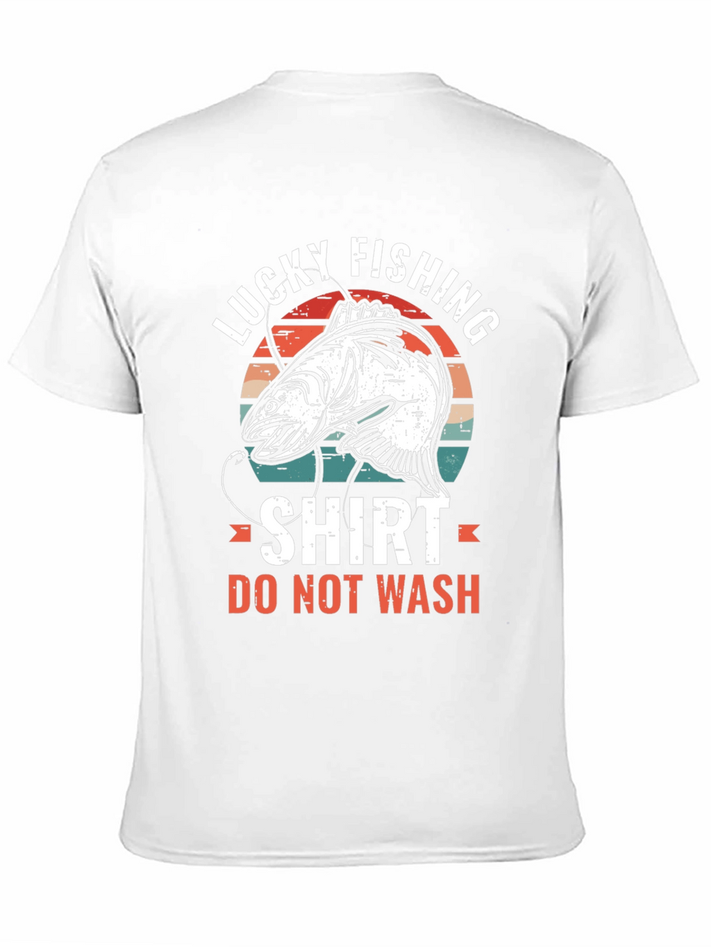 Lucky Fishing Shirt - Novelty Graphic Tee
