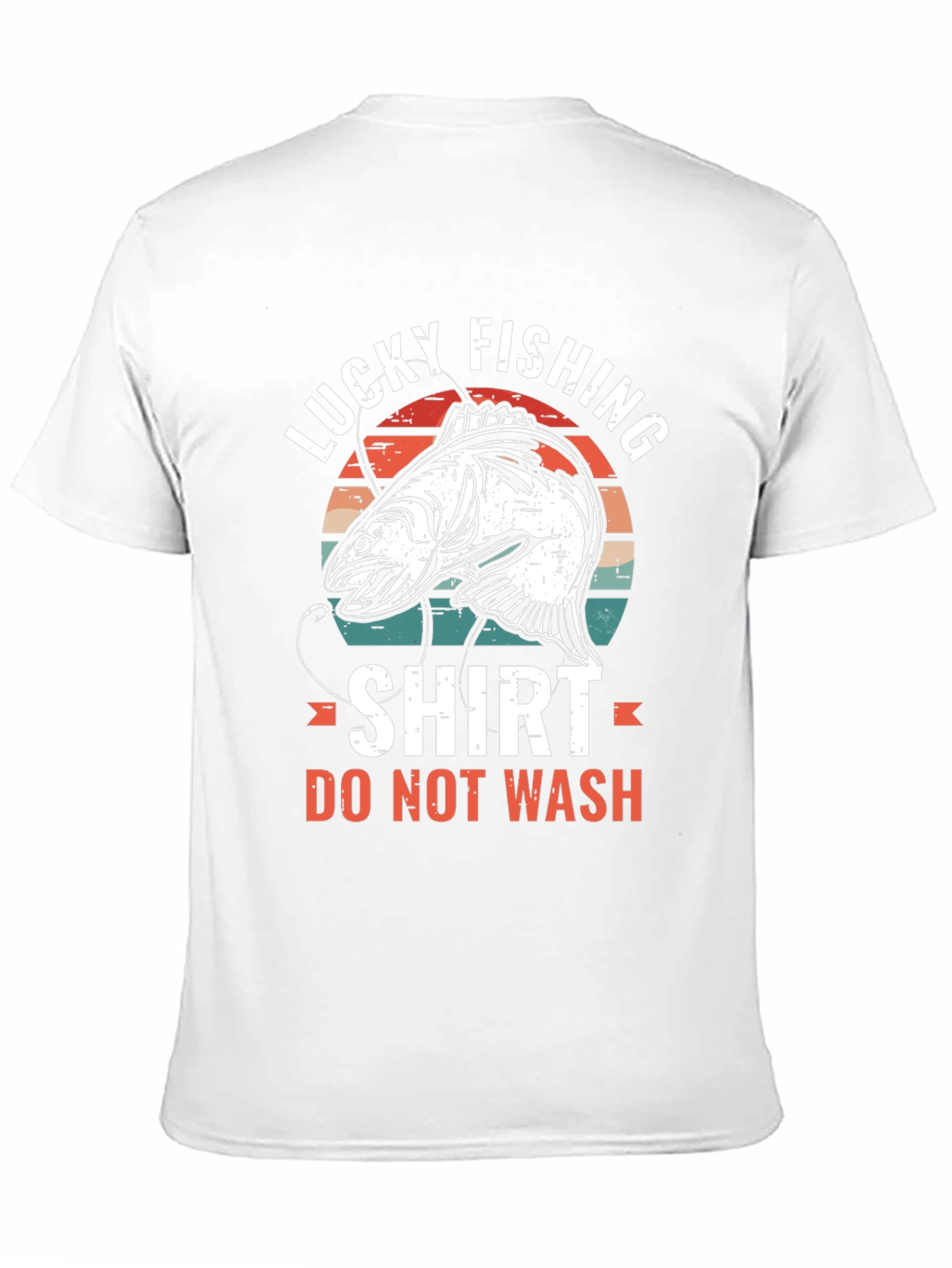 Lucky Fishing Shirt - Novelty Graphic Tee