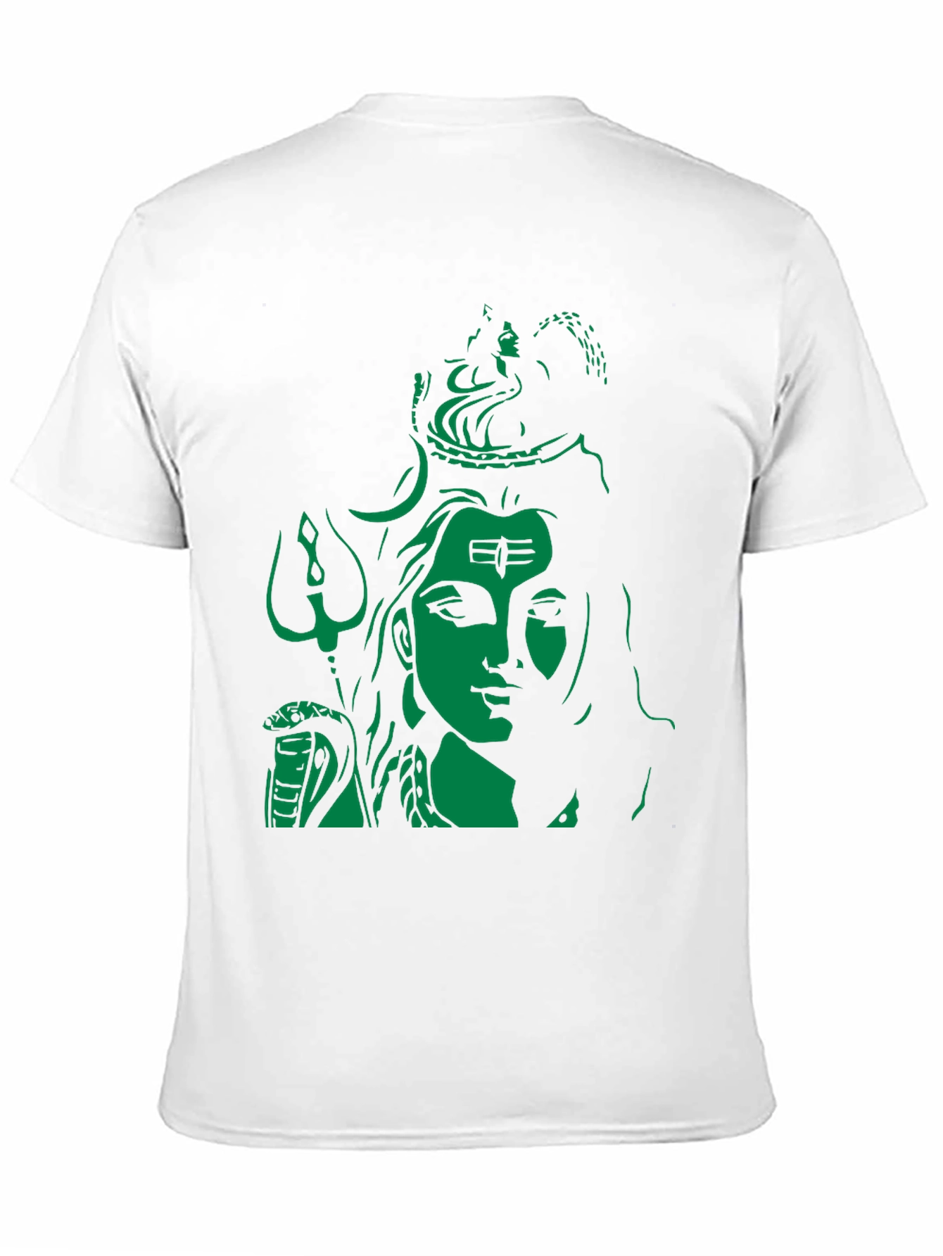 Lord Shiva Graphic Print Black T-Shirt