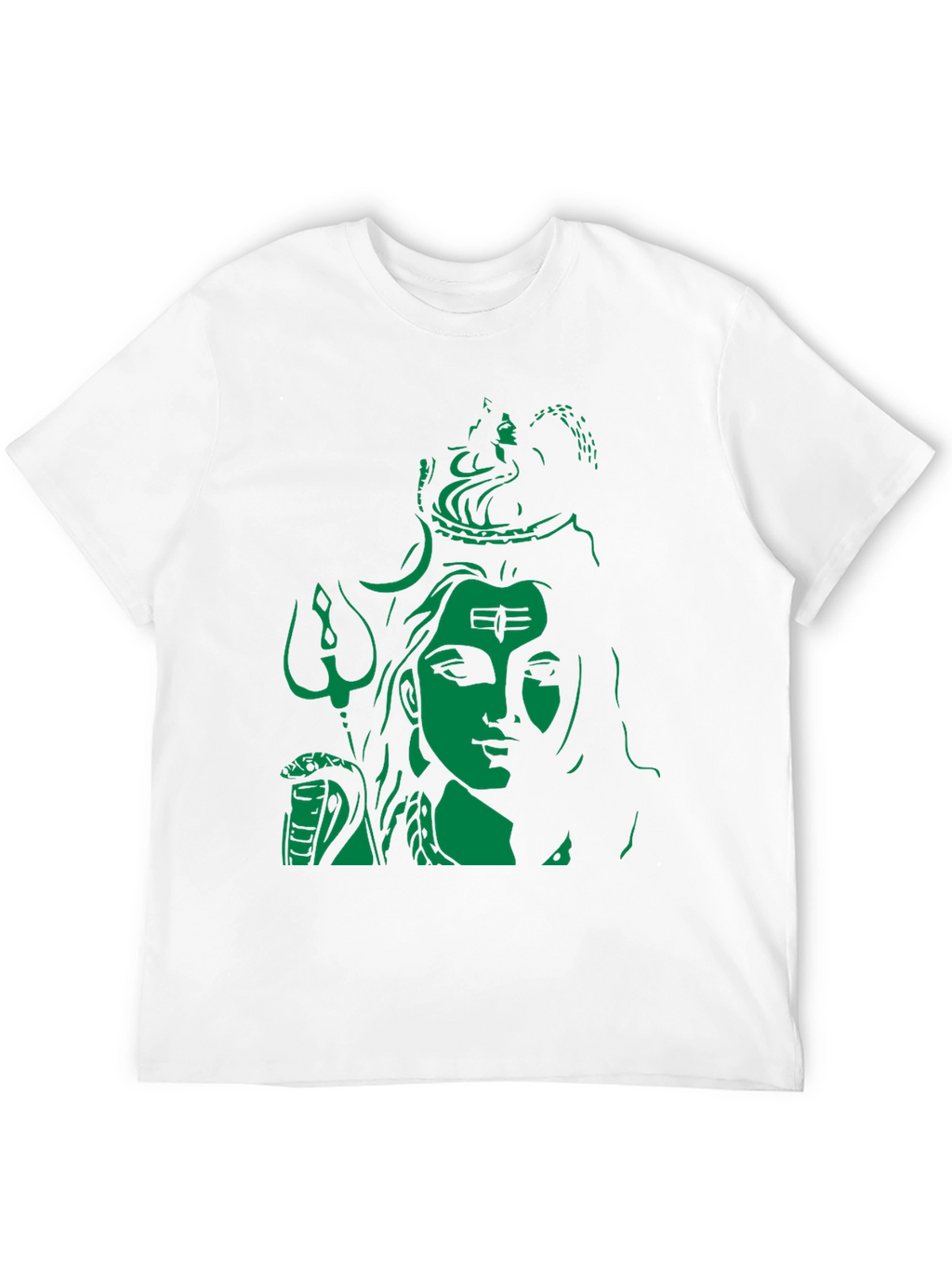 Lord Shiva Graphic Print Black T-Shirt