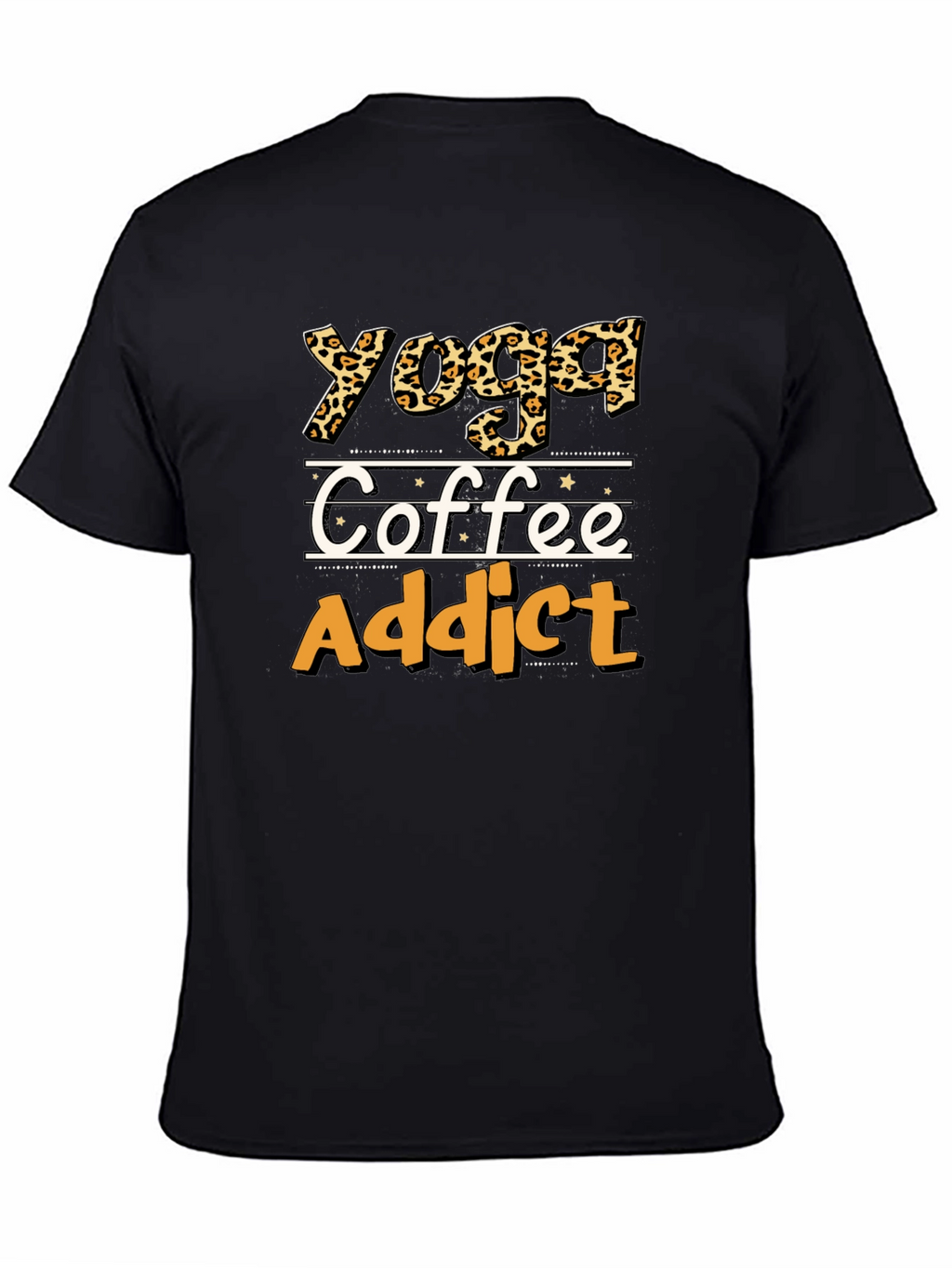Yoga Coffee Addict Graphic Tee - Unisex