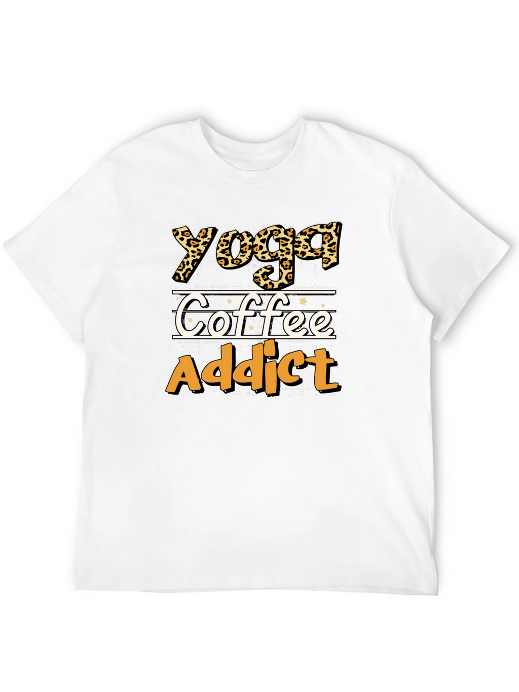 Yoga Coffee Addict Graphic Tee - Unisex