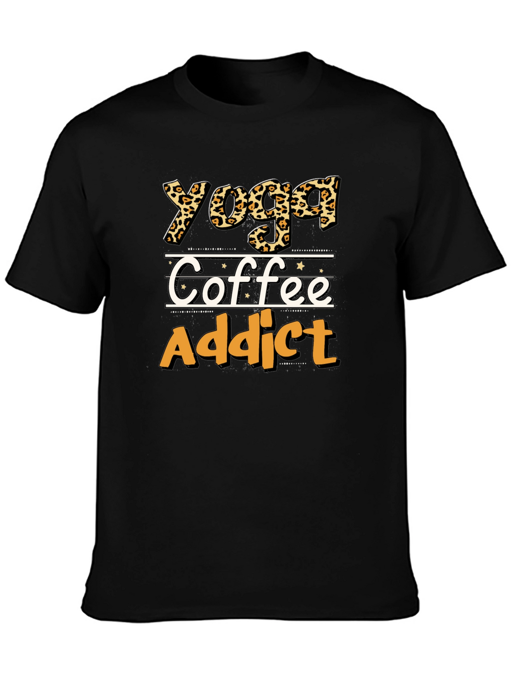 Yoga Coffee Addict Graphic Tee - Unisex