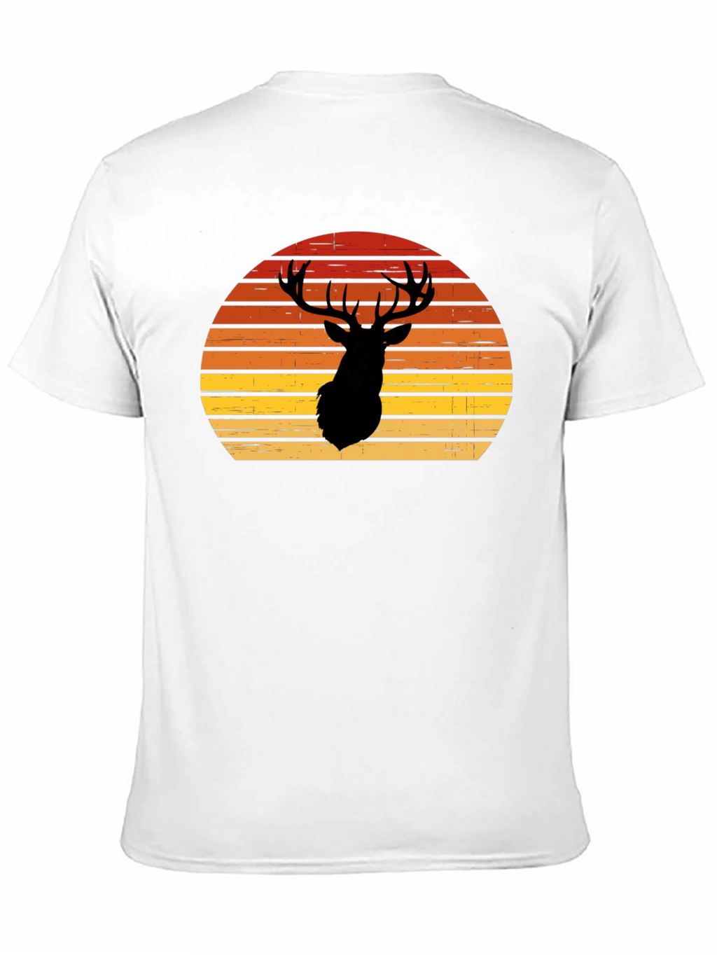 Retro Deer Silhouette T-Shirt