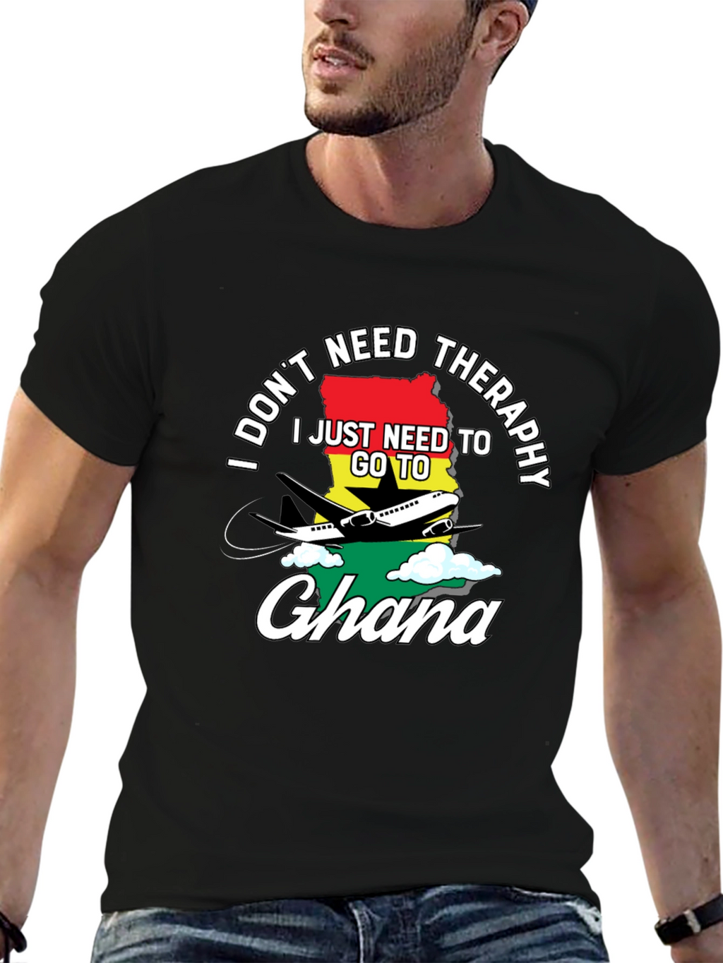 Ghana Therapy Travel T-Shirt