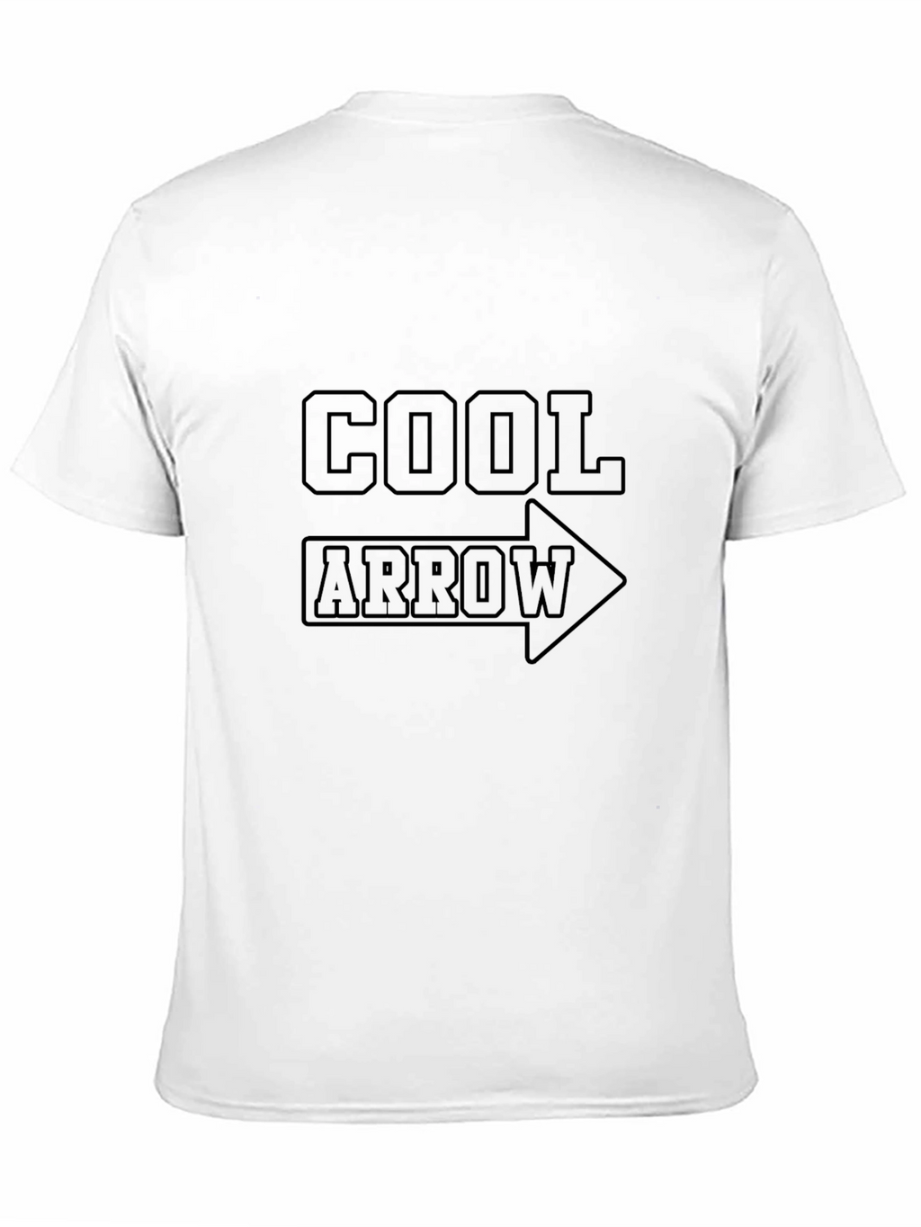 Cool Arrow Black Graphic Tee
