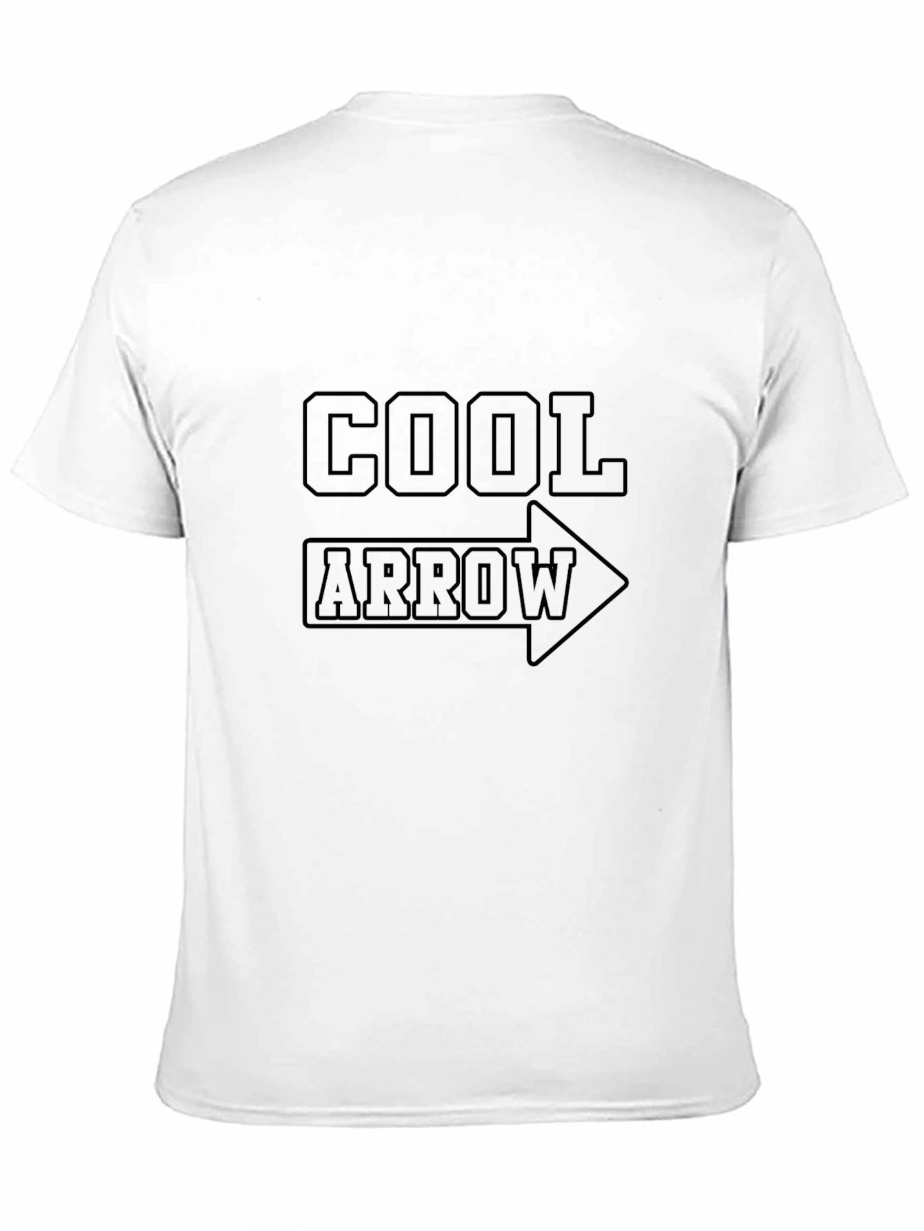Cool Arrow Black Graphic Tee