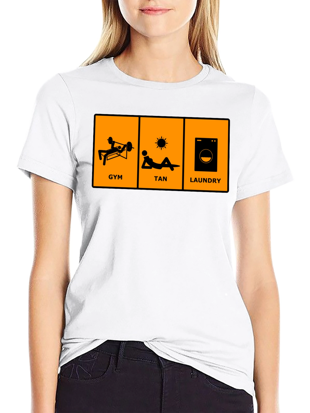 Gym Tan Laundry Graphic T-Shirt