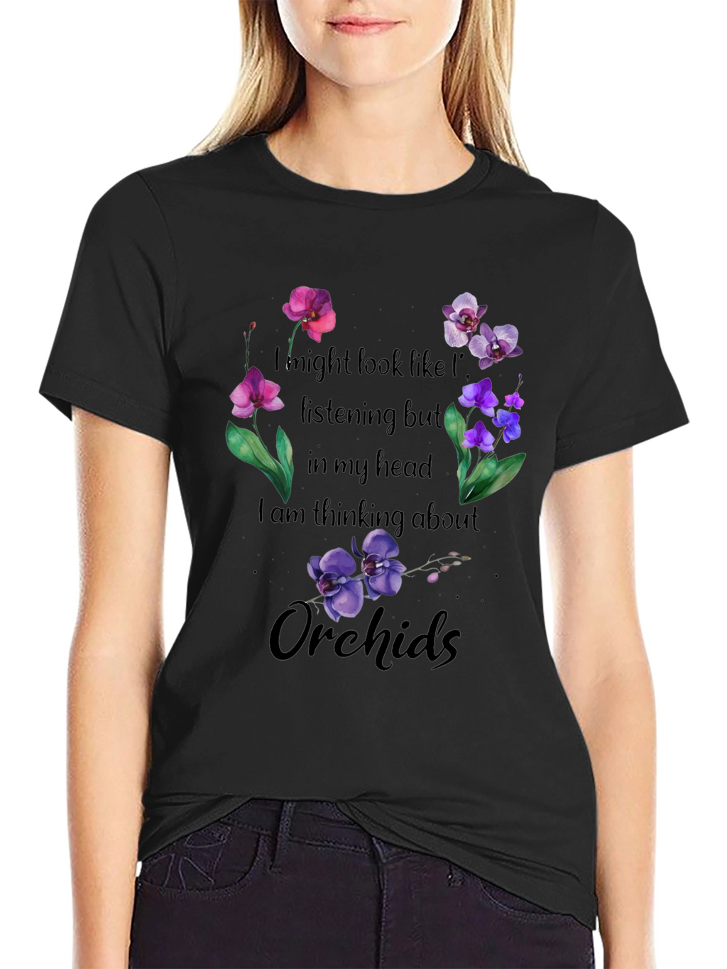 Thinking About Orchids T-Shirt