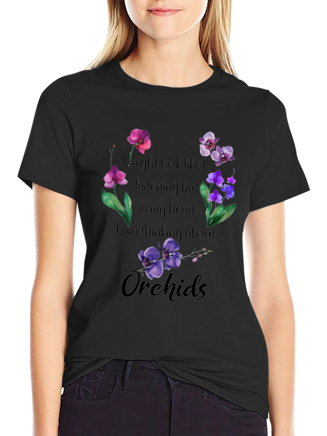 Thinking About Orchids T-Shirt