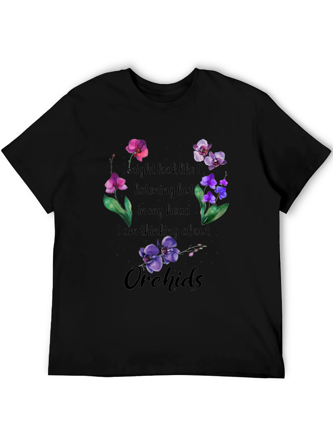 Thinking About Orchids T-Shirt