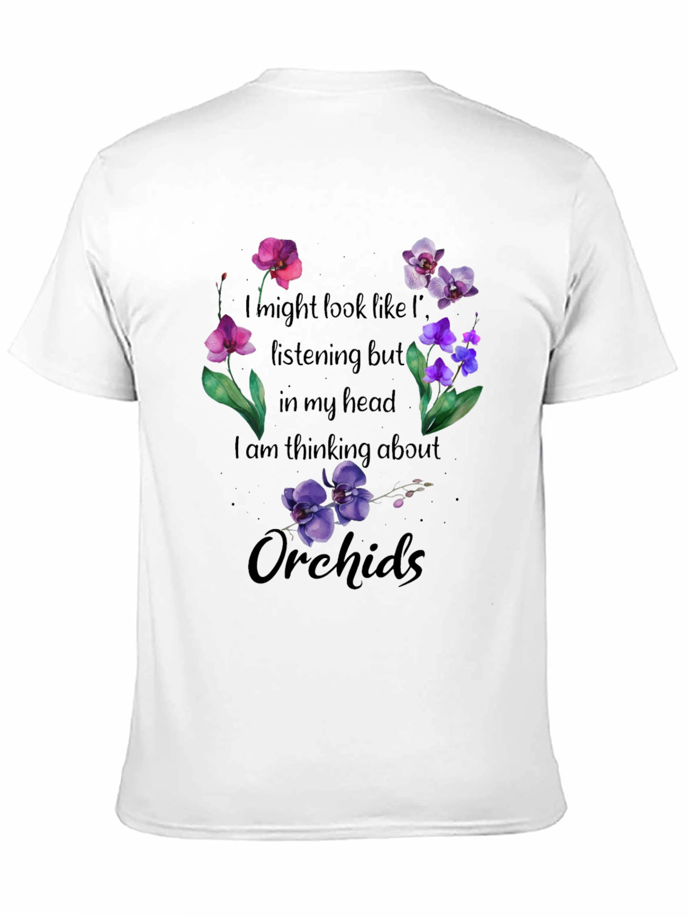 Thinking About Orchids T-Shirt