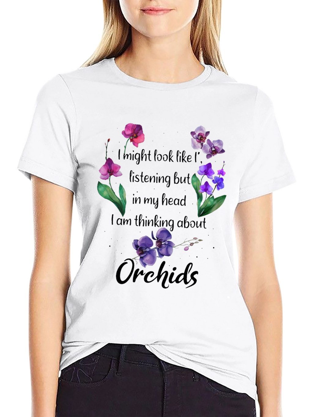 Thinking About Orchids T-Shirt