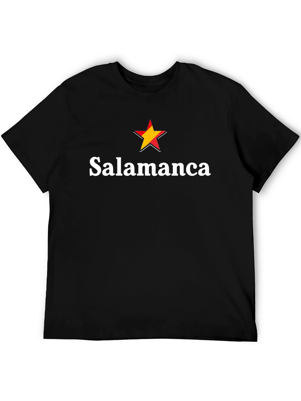 Salamanca Star Graphic T-Shirt - Black