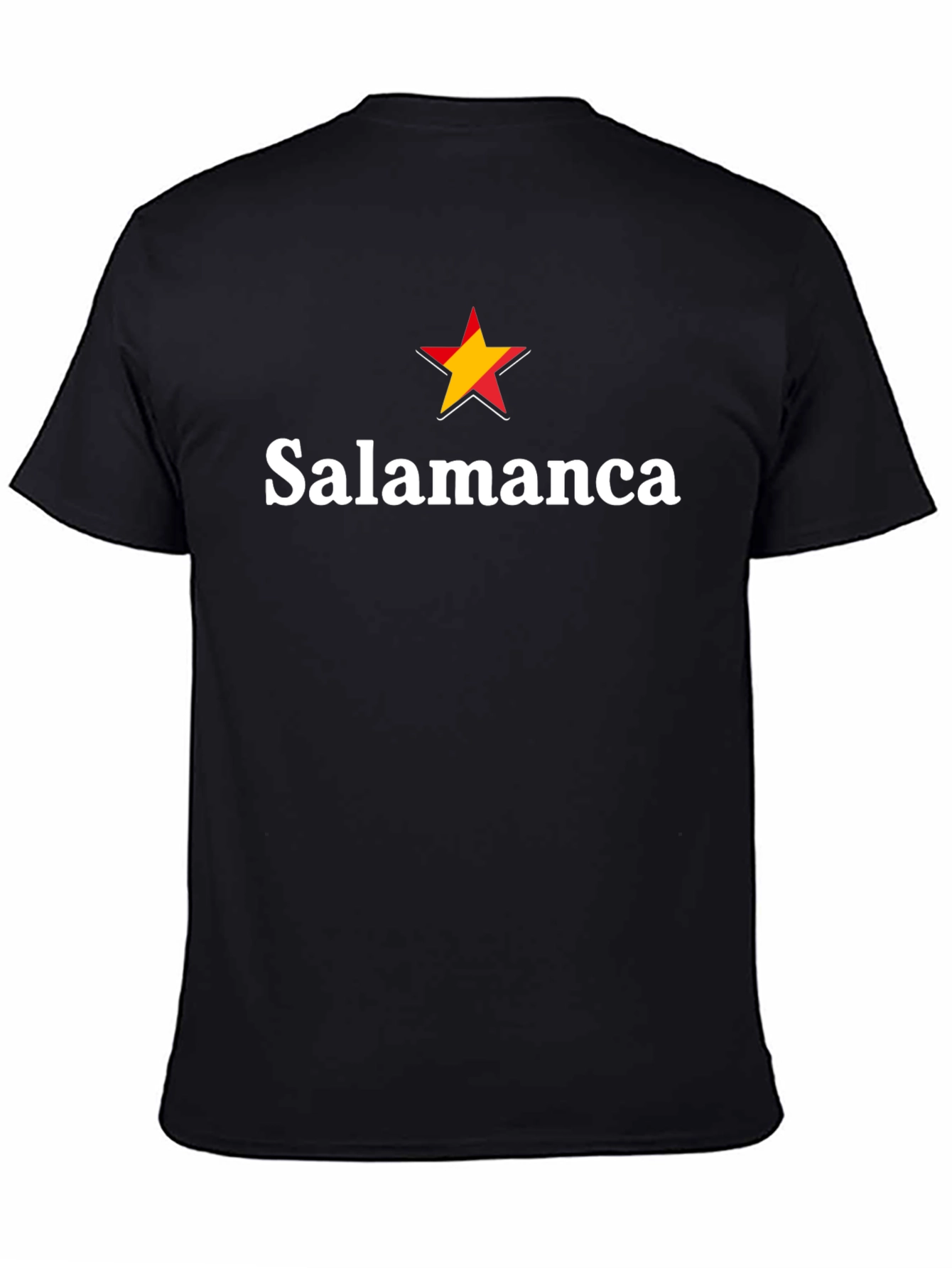Salamanca Star Graphic T-Shirt - Black