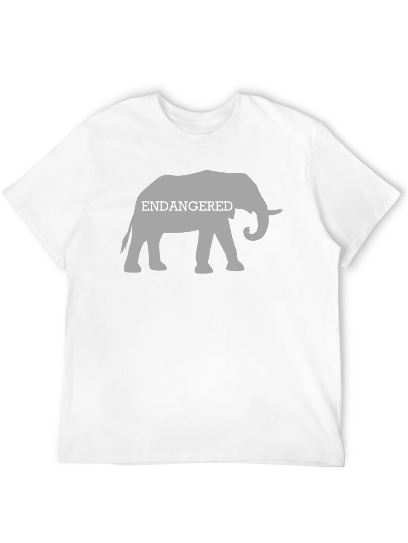 Endangered Elephant Graphic T-Shirt