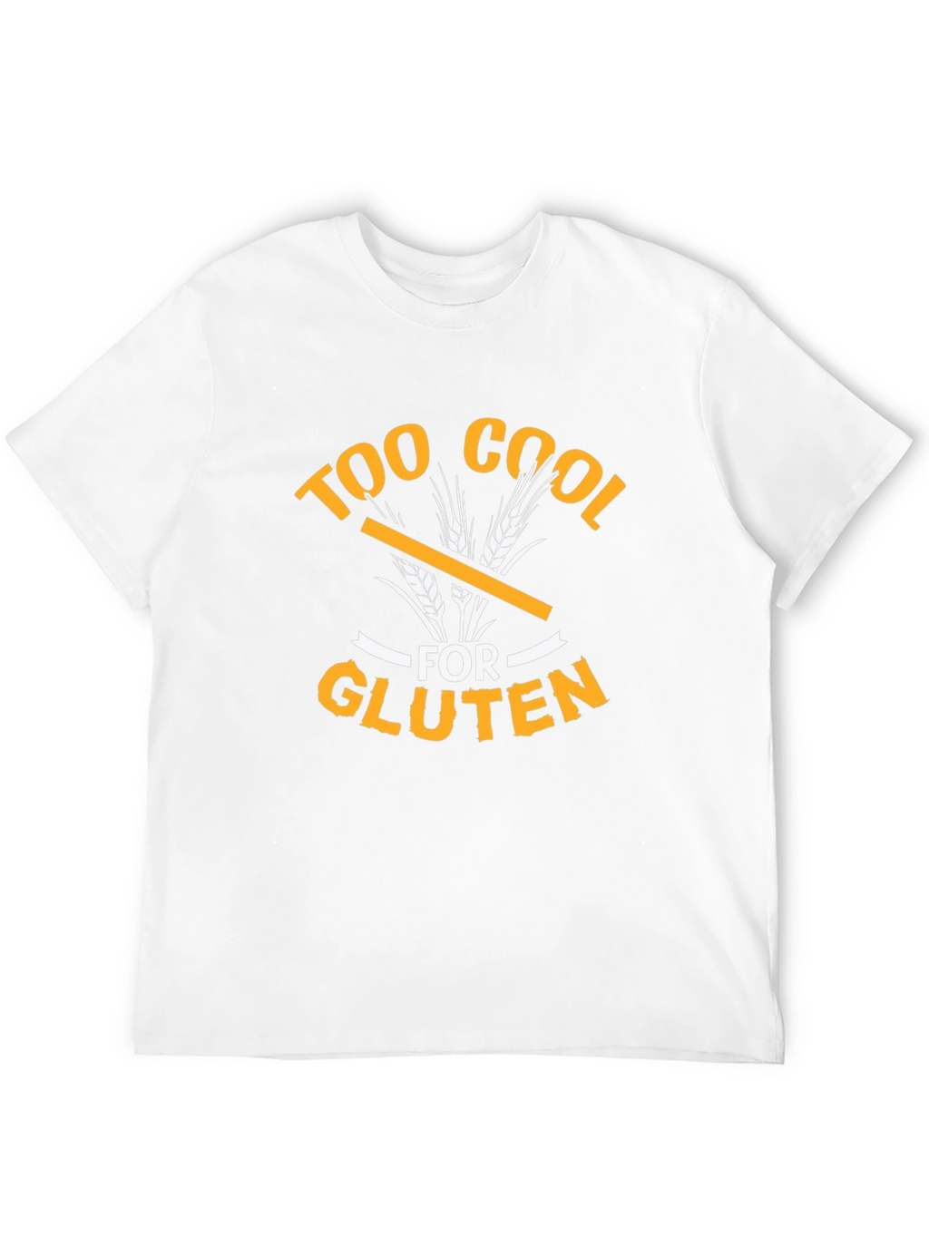 Too Cool For Gluten Graphic Tee - Black
