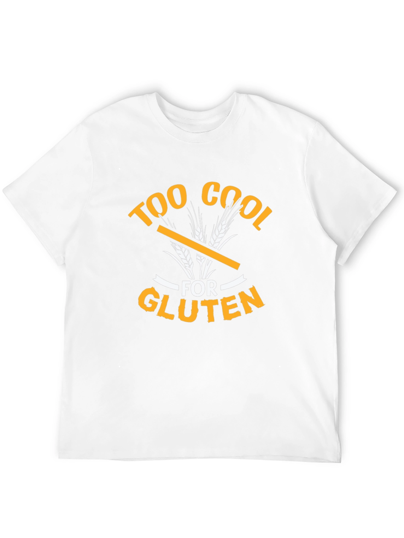 Too Cool For Gluten Graphic Tee - Black