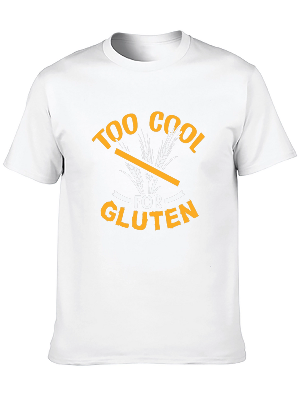 Too Cool For Gluten Graphic Tee - Black