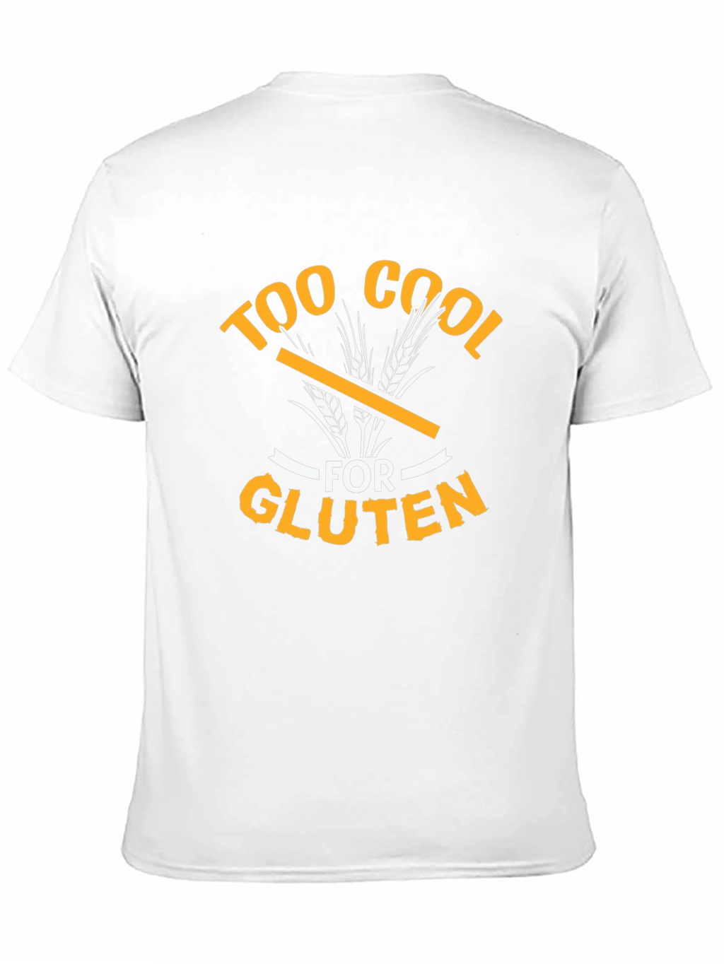 Too Cool For Gluten Graphic Tee - Black