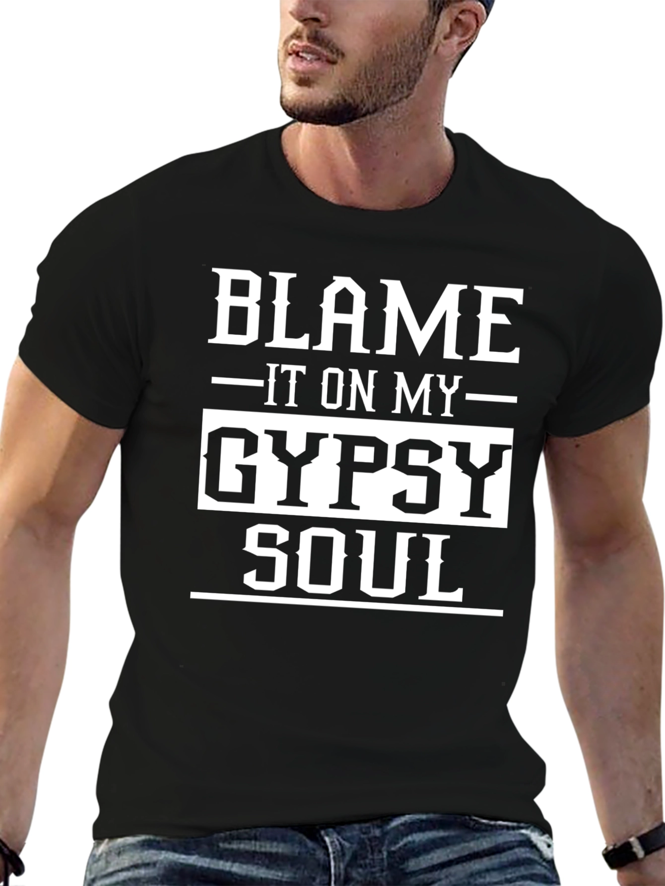 Blame It On My Gypsy Soul Graphic T-Shirt