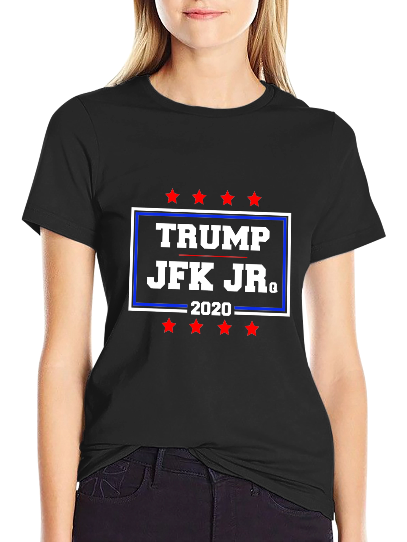Trump JFK Jr. 2020 Graphic Tee - Political Statement