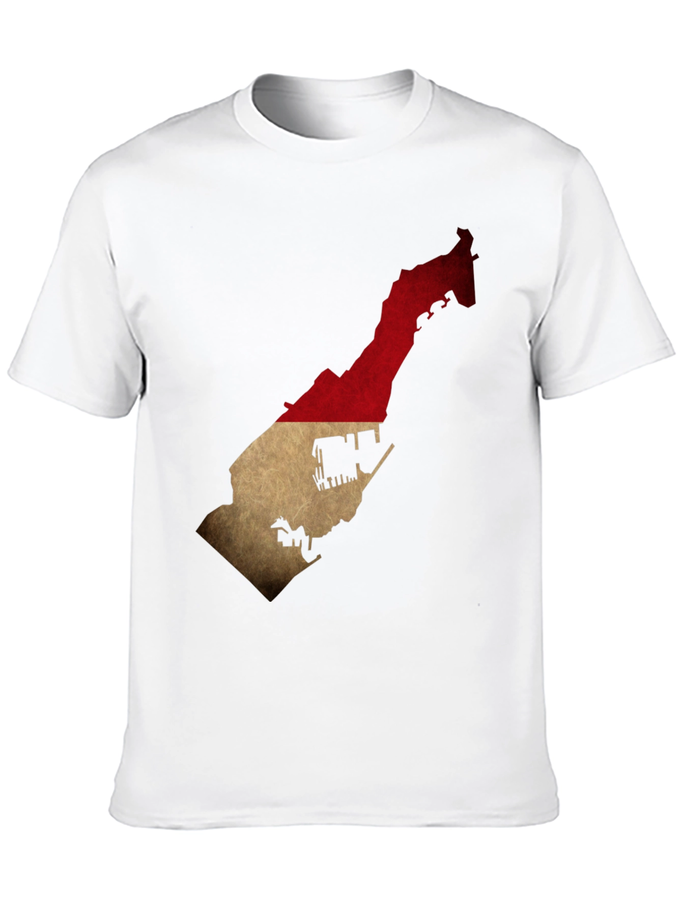 Monaco Flag Map T-Shirt - Stylish Black Tee