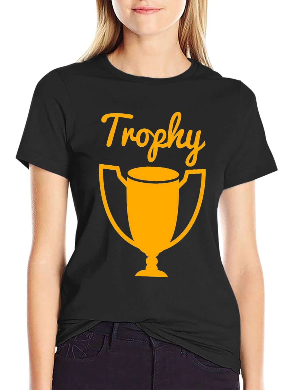 Trophy Graphic Print T-Shirt - Casual Wear