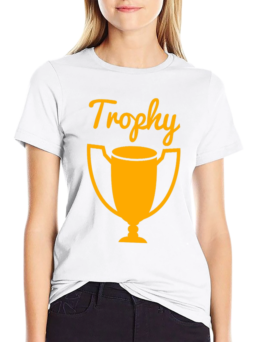 Trophy Graphic Print T-Shirt - Casual Wear
