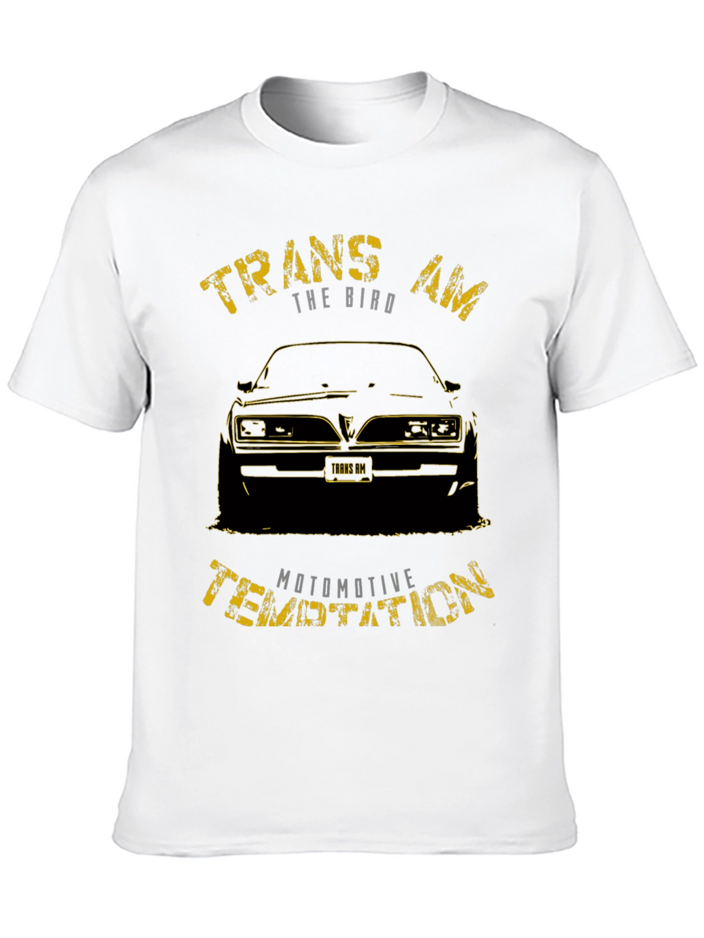 Trans Am Car Graphic Black T-Shirt