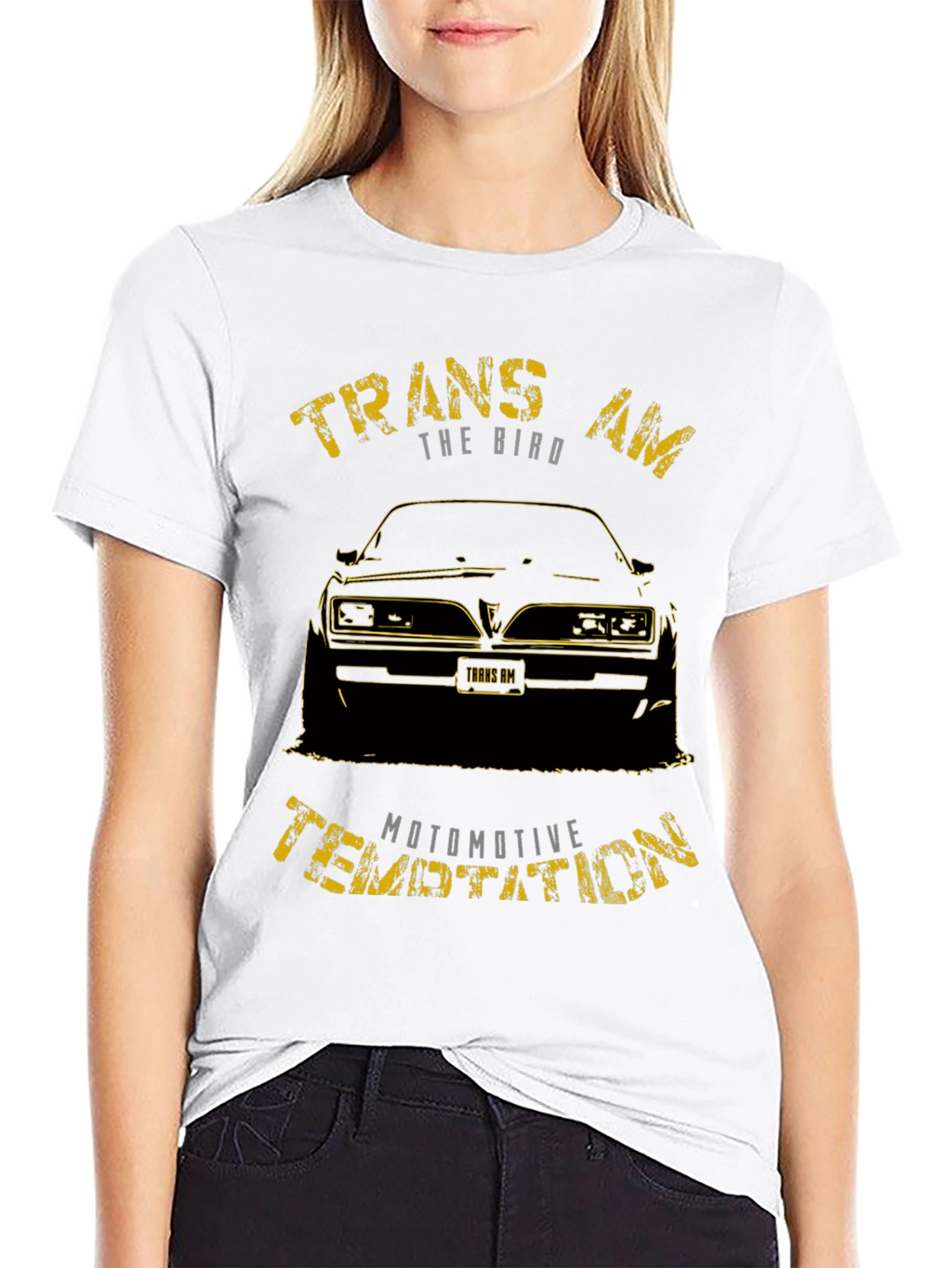 Trans Am Car Graphic Black T-Shirt