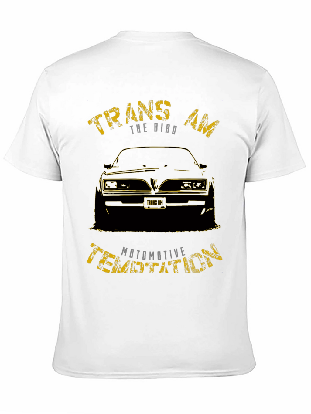 Trans Am Car Graphic Black T-Shirt