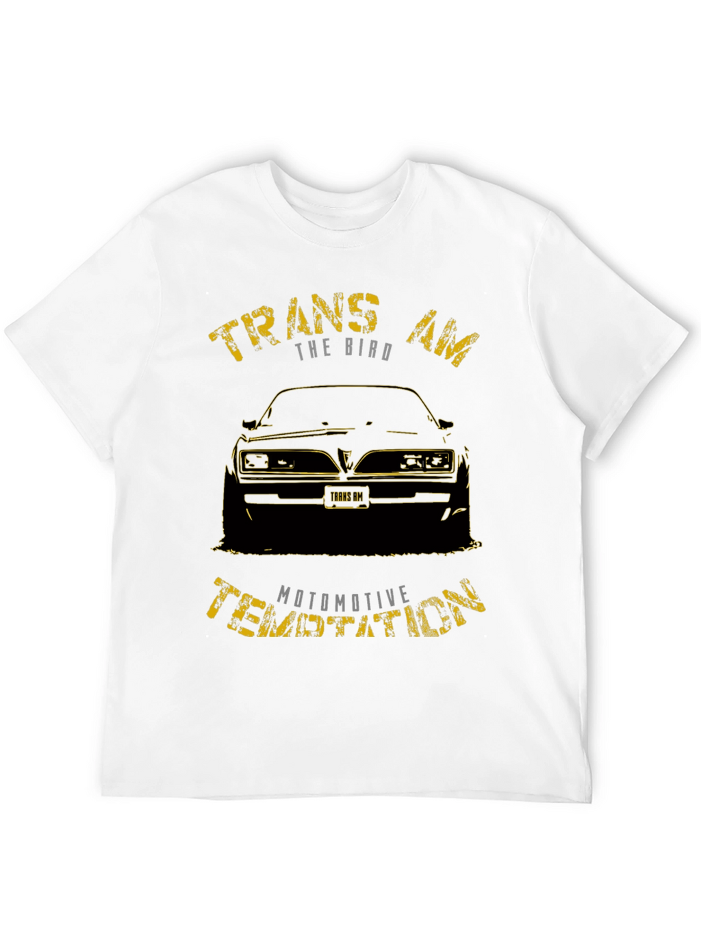 Trans Am Car Graphic Black T-Shirt