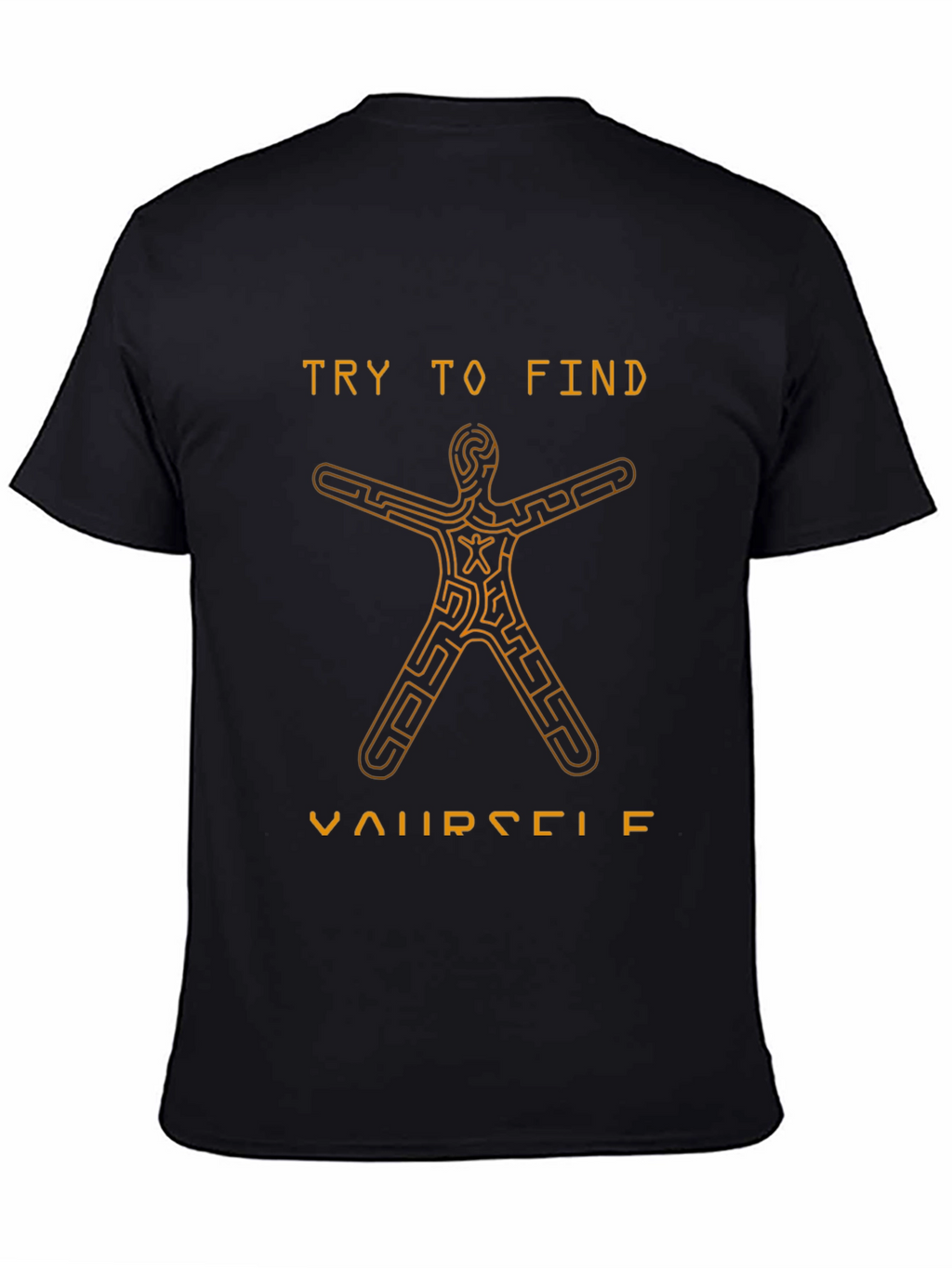Find Yourself Maze T-Shirt - Unique Graphic Tee