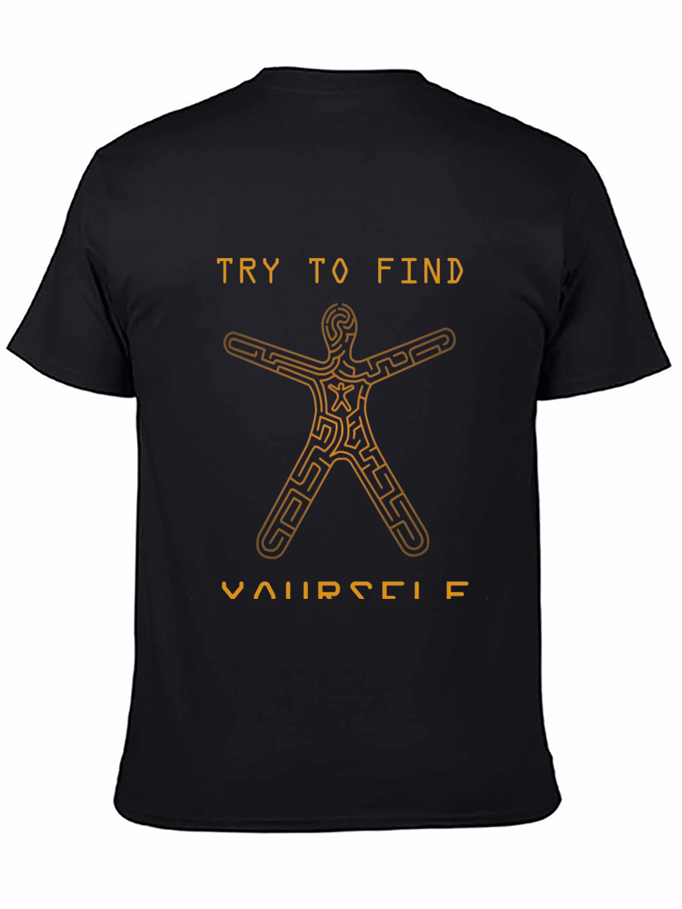 Find Yourself Maze T-Shirt - Unique Graphic Tee