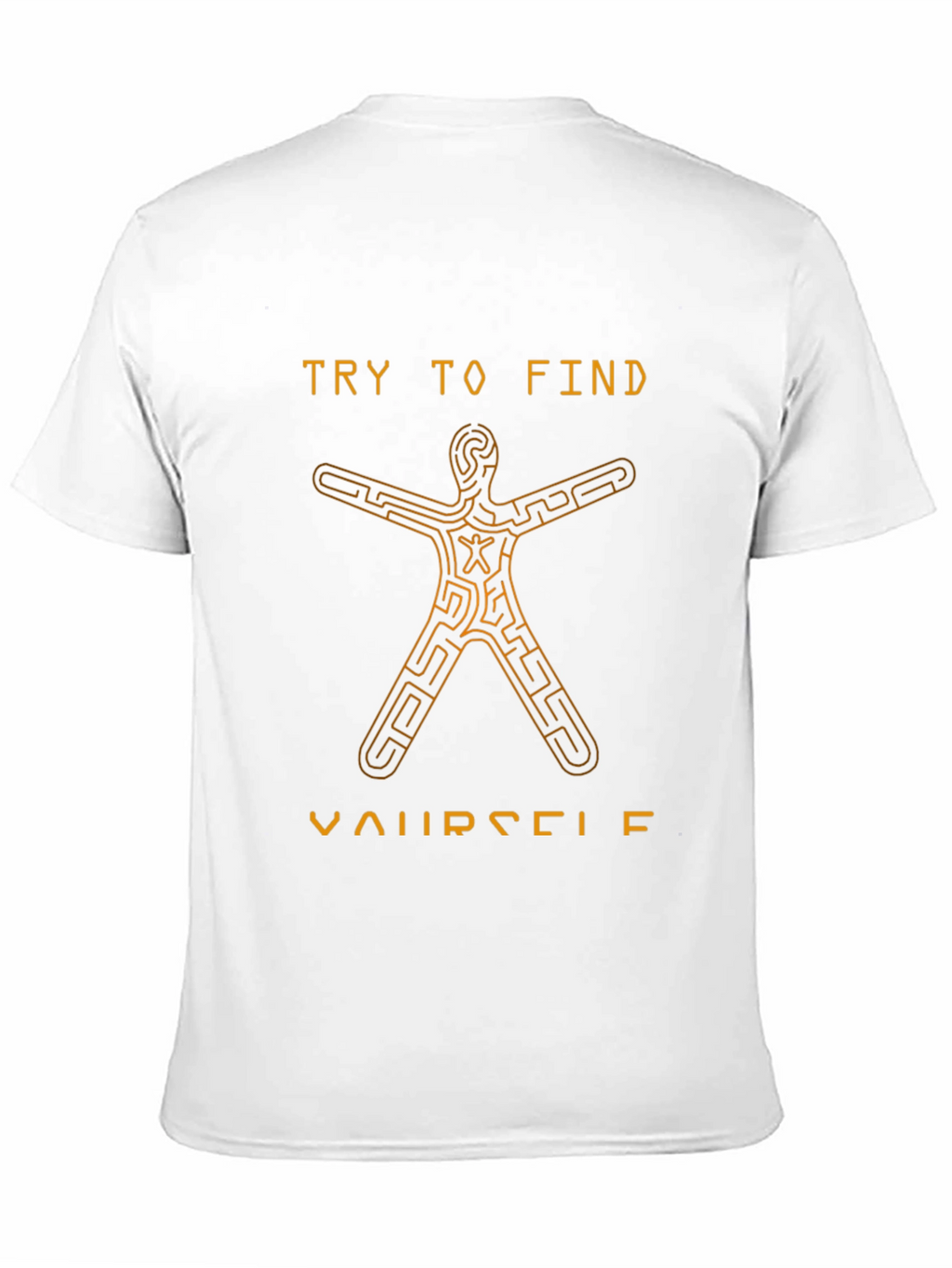Find Yourself Maze T-Shirt - Unique Graphic Tee