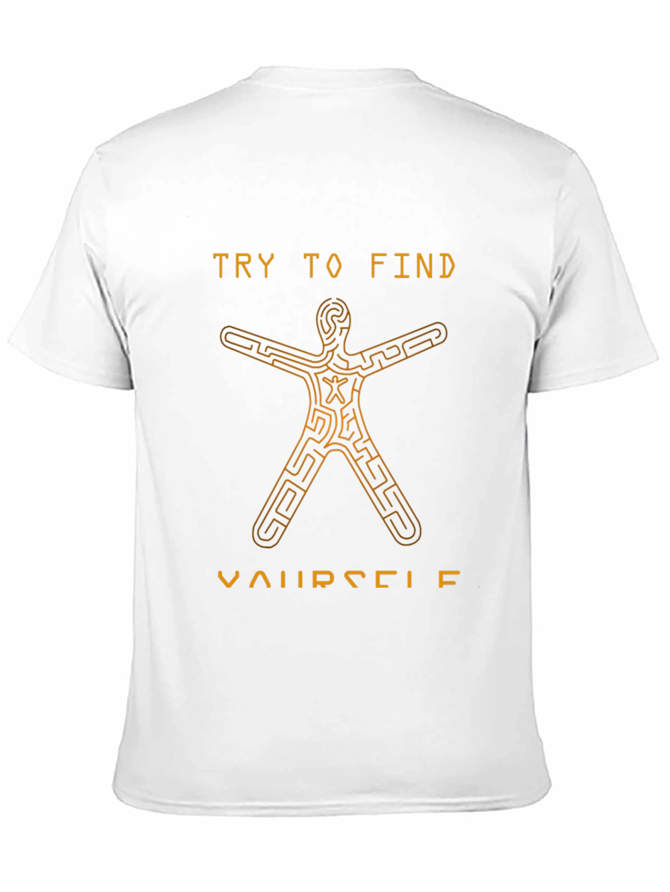 Find Yourself Maze T-Shirt - Unique Graphic Tee