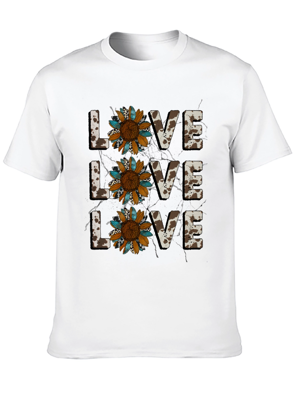 Live Love Sunflower Graphic Tee