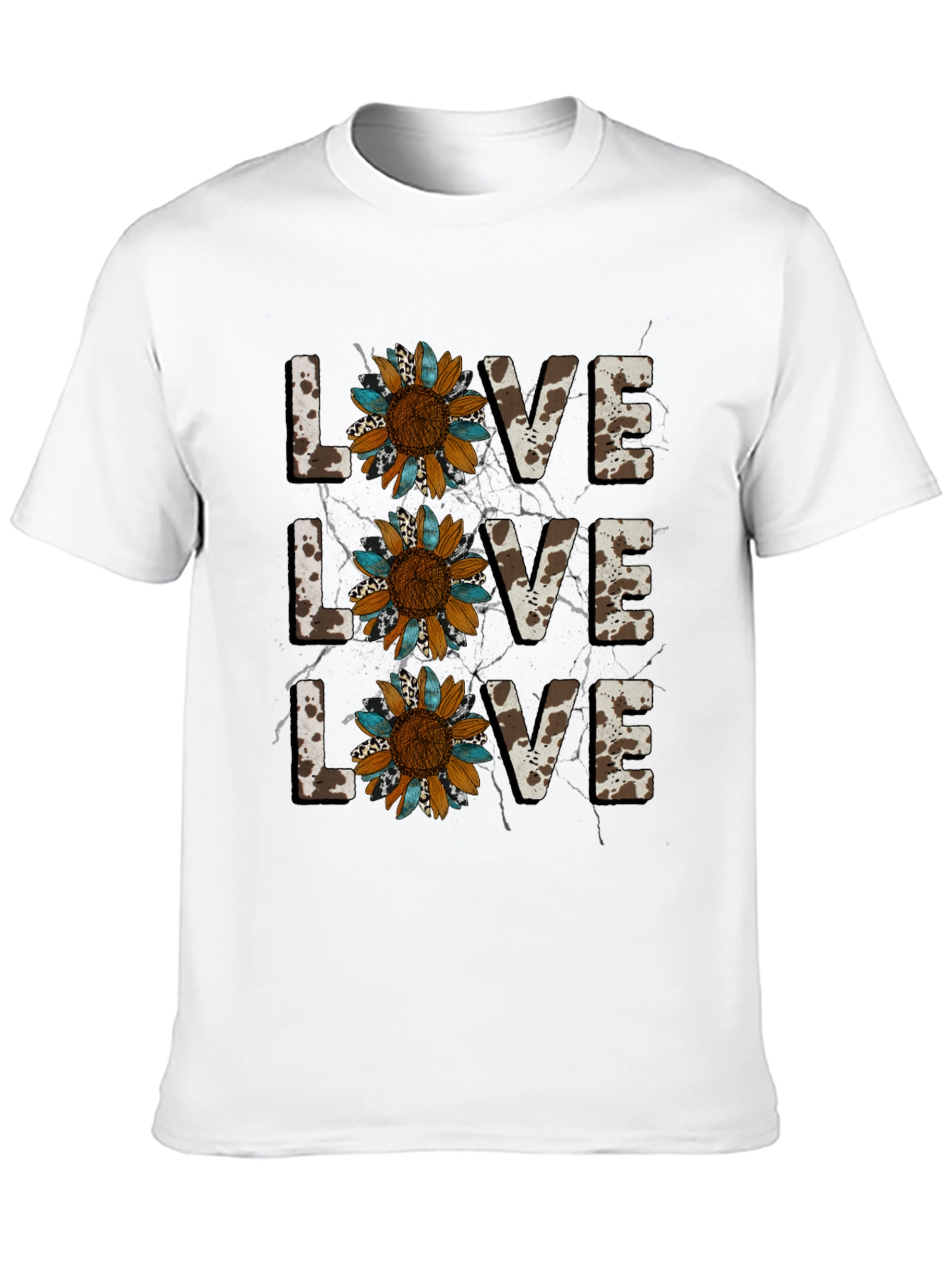 Live Love Sunflower Graphic Tee