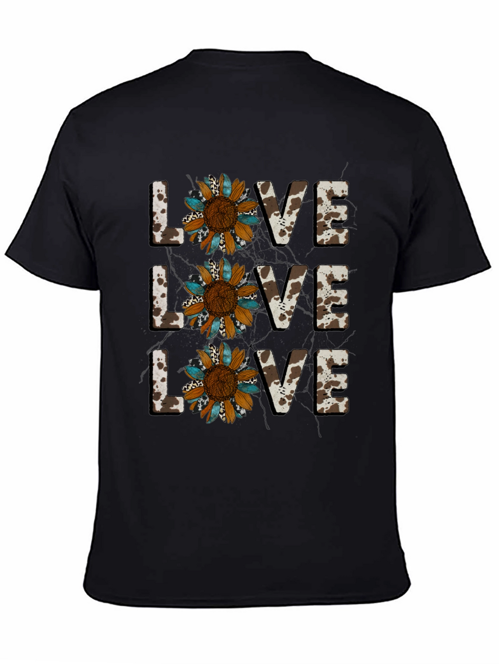 Live Love Sunflower Graphic Tee