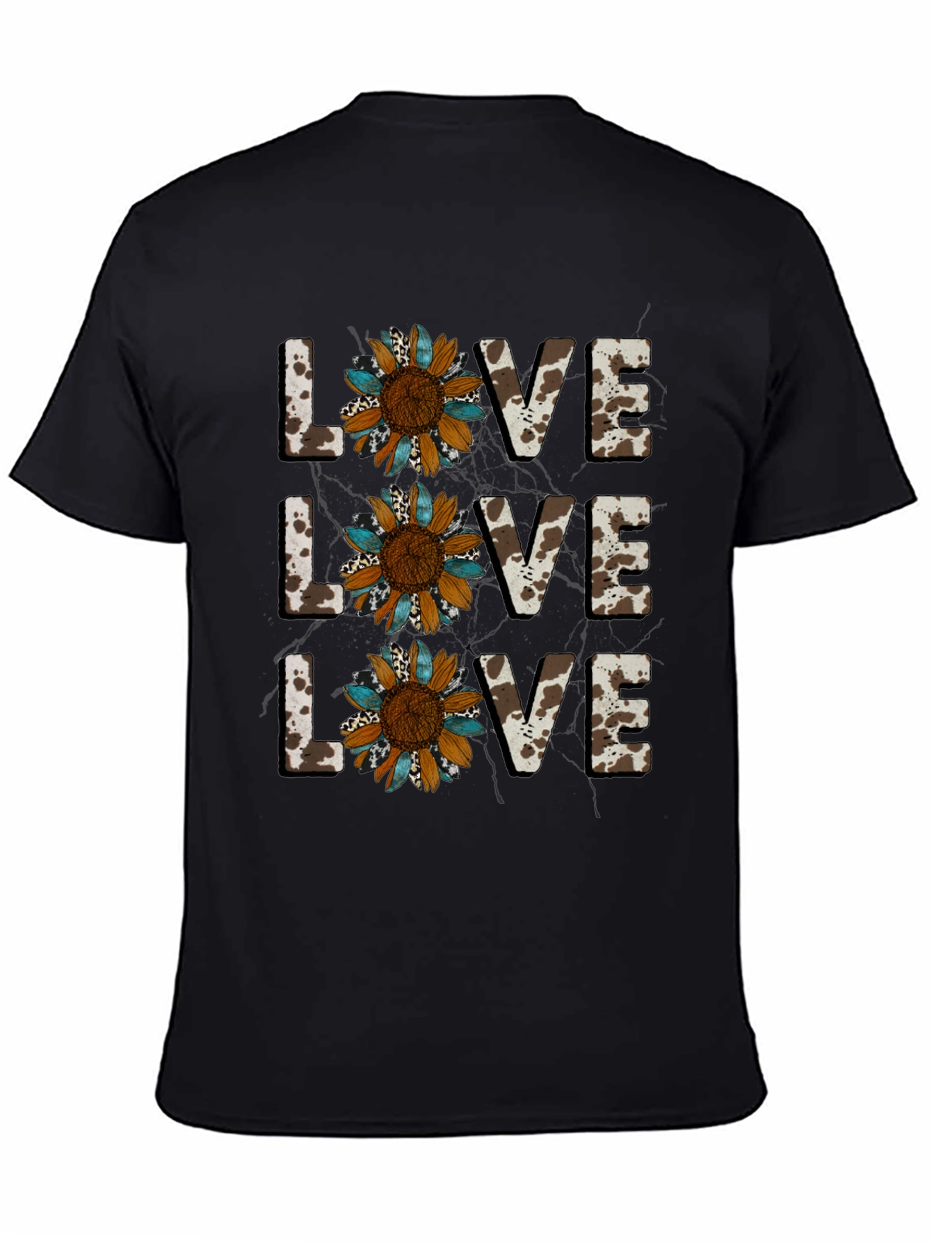 Live Love Sunflower Graphic Tee