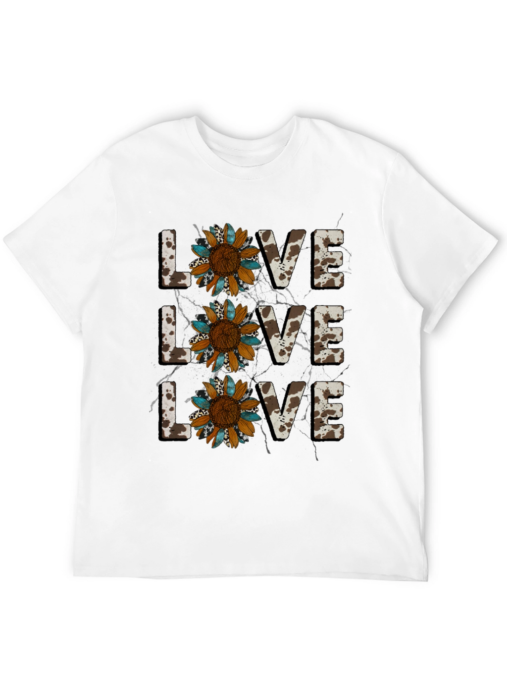 Live Love Sunflower Graphic Tee