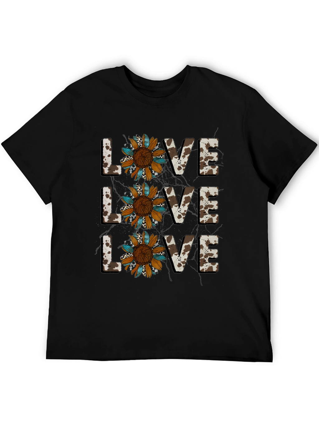 Live Love Sunflower Graphic Tee